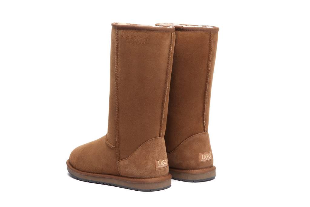 UGG Footwear UGG Boots Australia Premium Double Face Sheepskin Tall Classic Water Resistant #15901