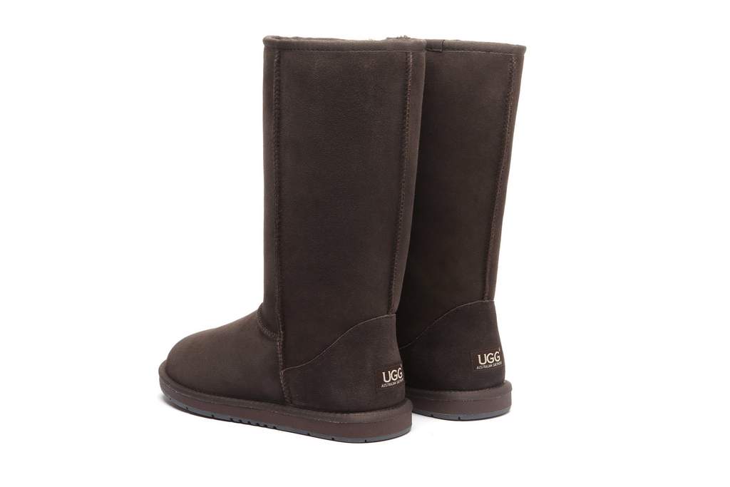 UGG Footwear UGG Boots Australia Premium Double Face Sheepskin Tall Classic Water Resistant #15901