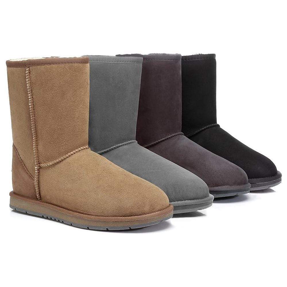 UGG Footwear UGG Boots Australia Premium Double Face Sheepskin Unisex Short Classic,Water Resistant #15801