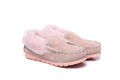 UGG Footwear UGG Slippers,Australia Premium Sheepskin,Unisex Popo Moccasins #15607