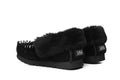 UGG Footwear UGG Slippers,Australia Premium Sheepskin,Unisex Popo Moccasins #15607
