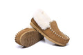 UGG Footwear UGG Slippers,Australia Premium Sheepskin,Unisex Popo Moccasins #15607