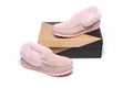 UGG Footwear UGG Slippers,Australia Premium Sheepskin,Unisex Popo Moccasins #15607