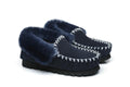 UGG Footwear UGG Slippers,Australia Premium Sheepskin,Unisex Popo Moccasins #15607