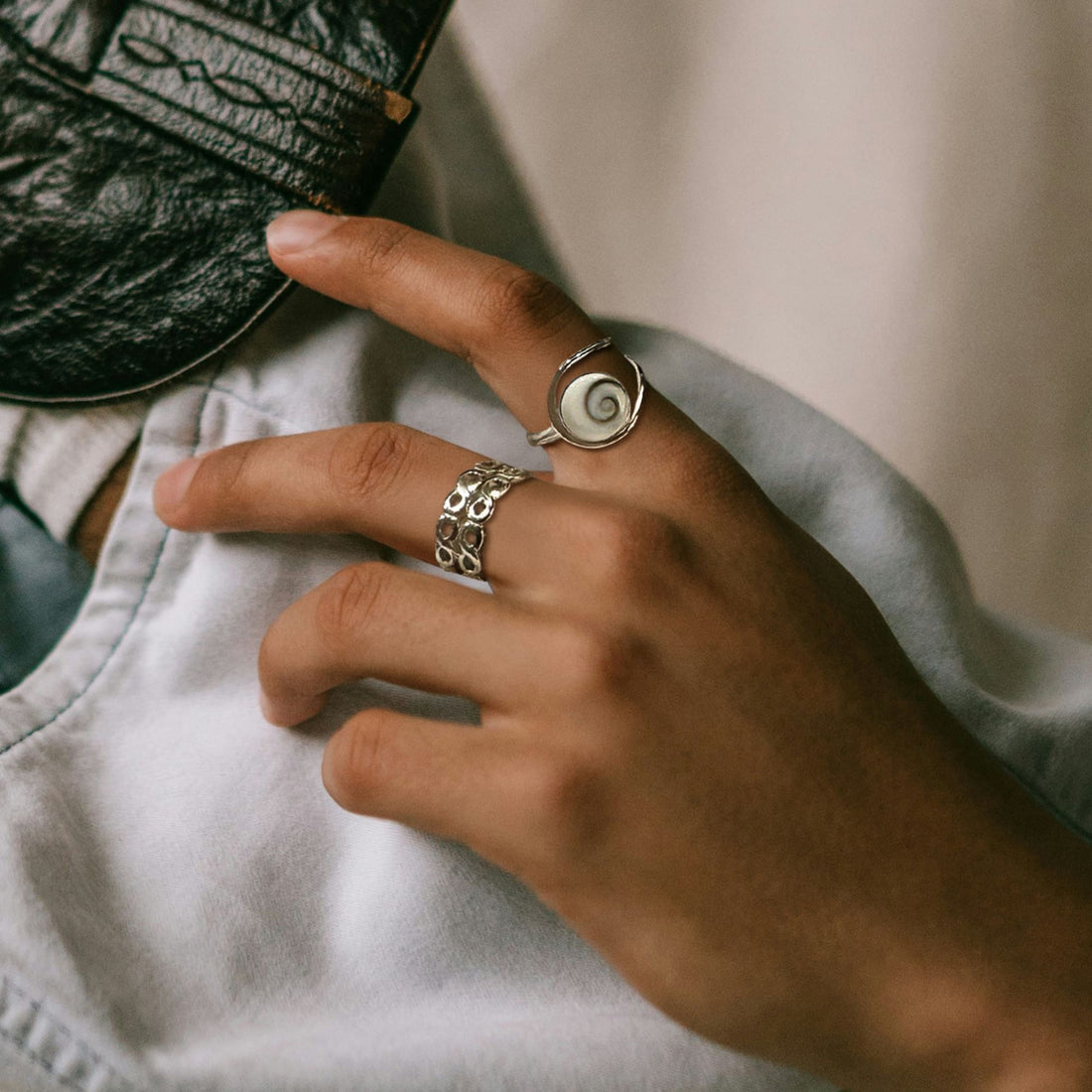 Solid 925 Sterling Silver Twice the Infinity Ring
