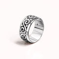 Solid 925 Sterling Silver Antique Celtic Filigree Ring