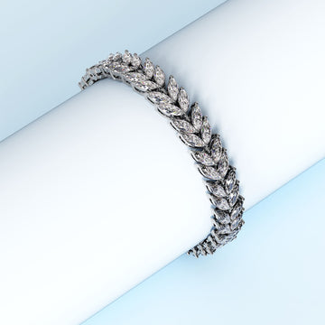 Gaia Bloom Bracelet Clear