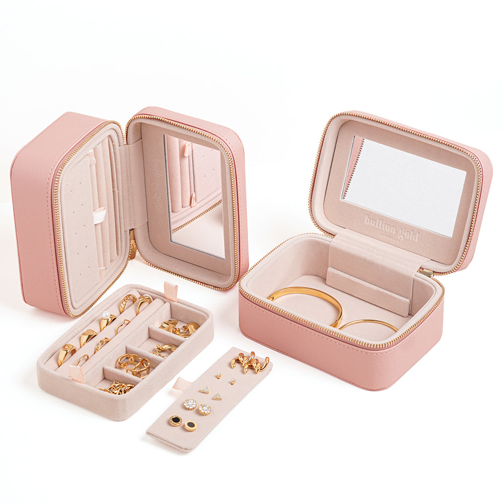 Bullion Gold Blush Jewellery Box