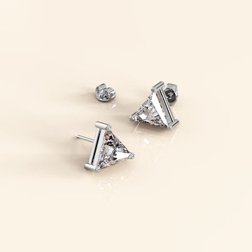 Bullion Gold Trillian Stud Earrings