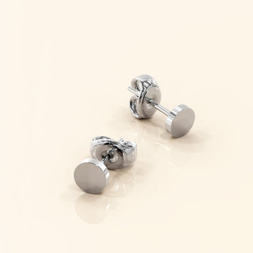 Bullion Gold Simplicity Stud Earrings 5mm