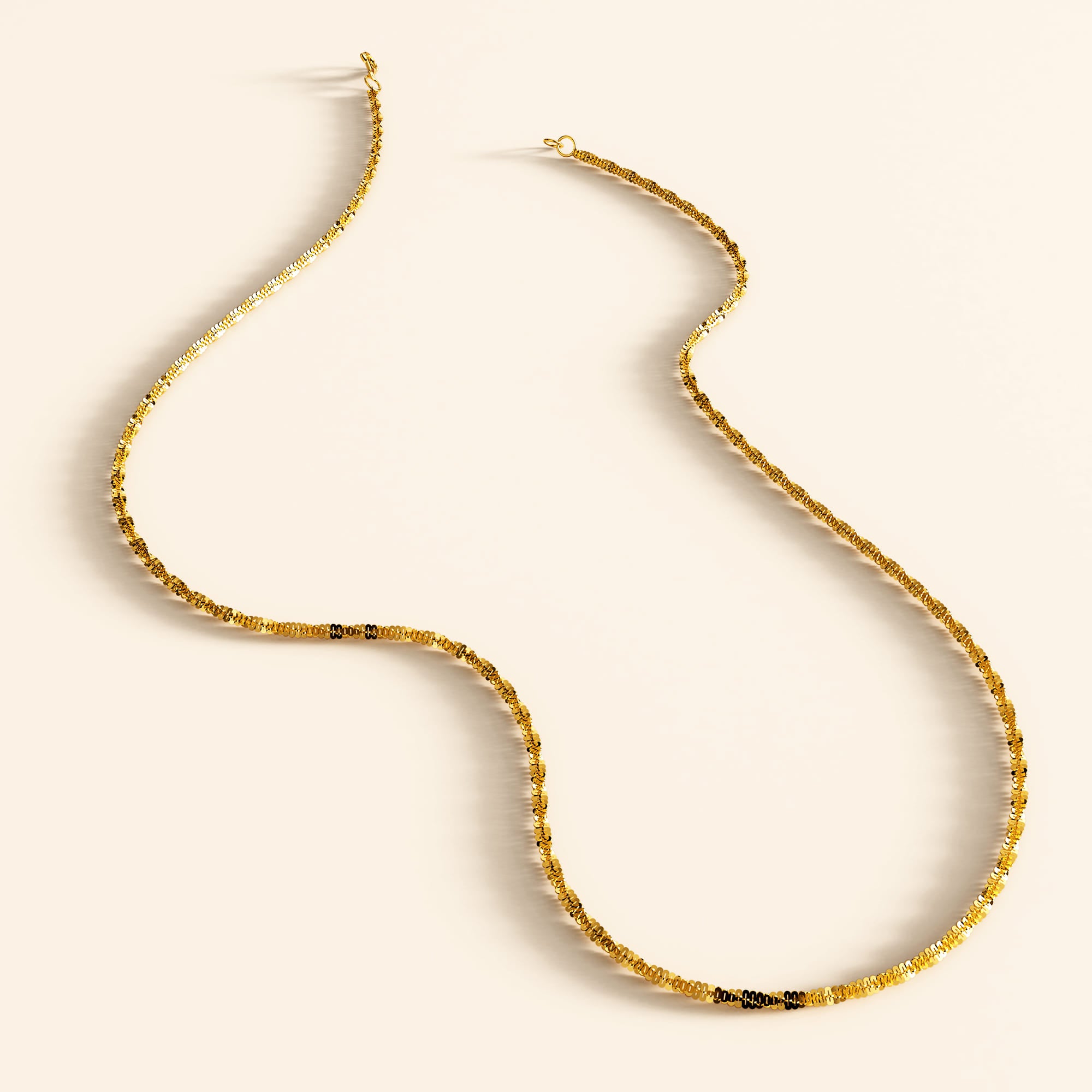 Chloe Chain Link Necklace in Gold