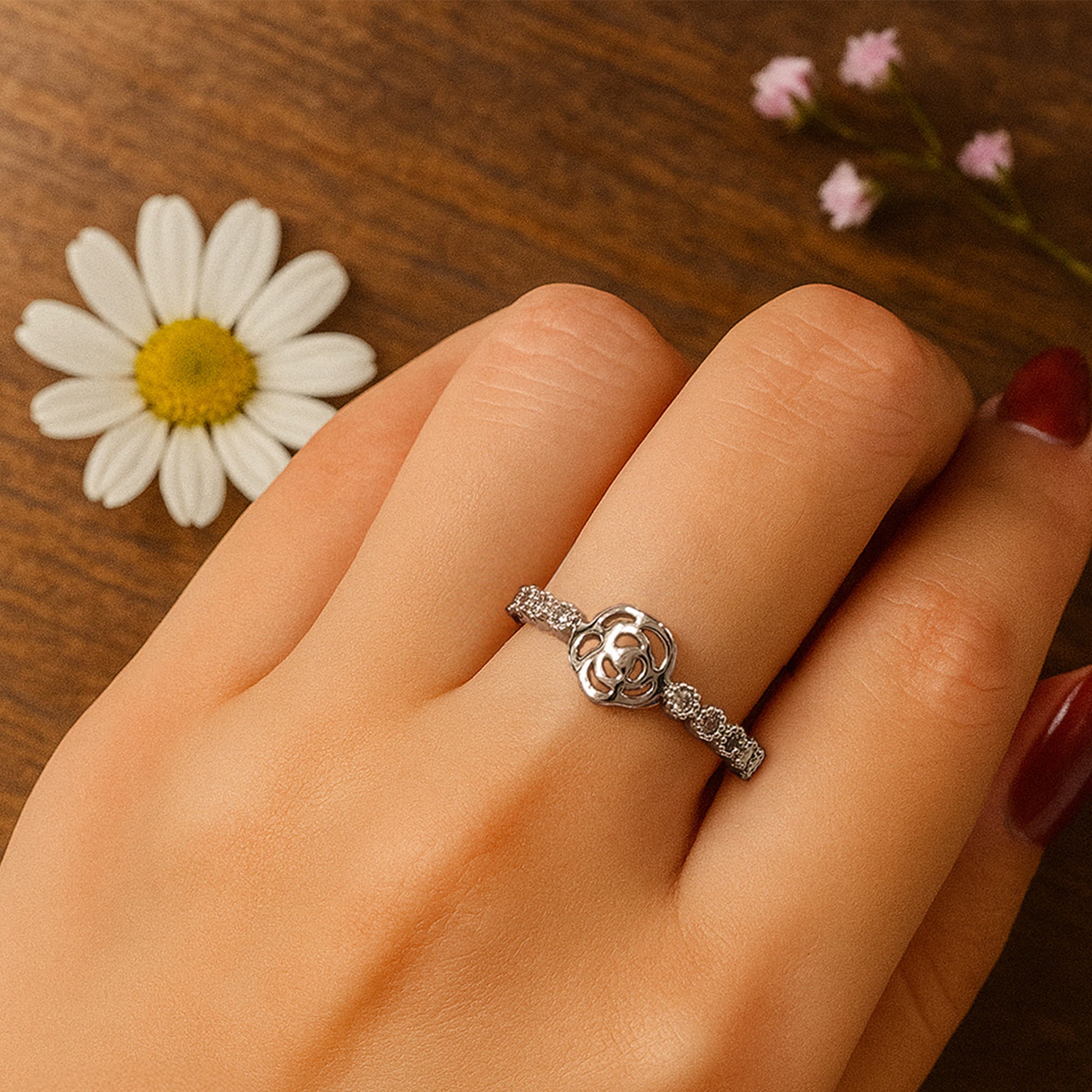 Flower Princess Ring - 5