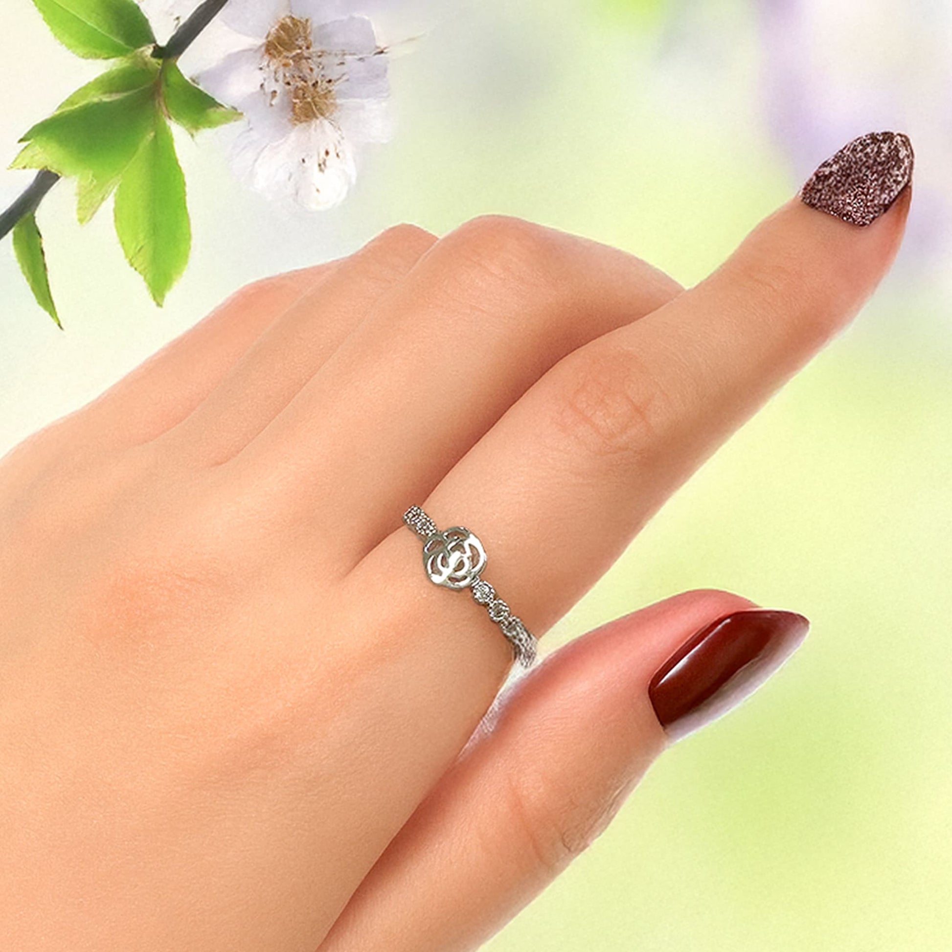 Flower Princess Ring - 8
