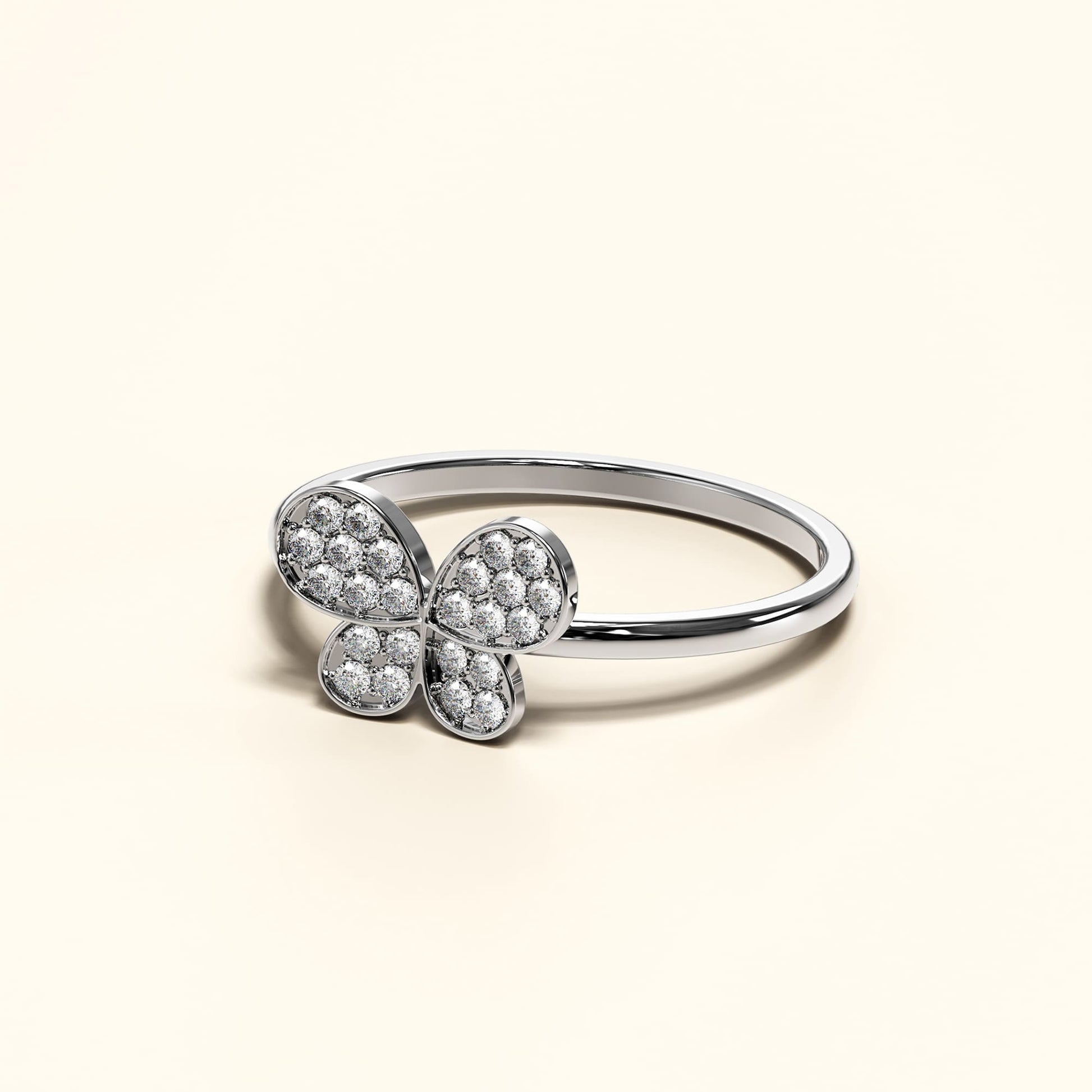 Butterfly CZ Ring - 2