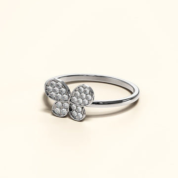 Butterfly CZ Ring - 2
