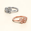 Butterfly CZ Ring - 3