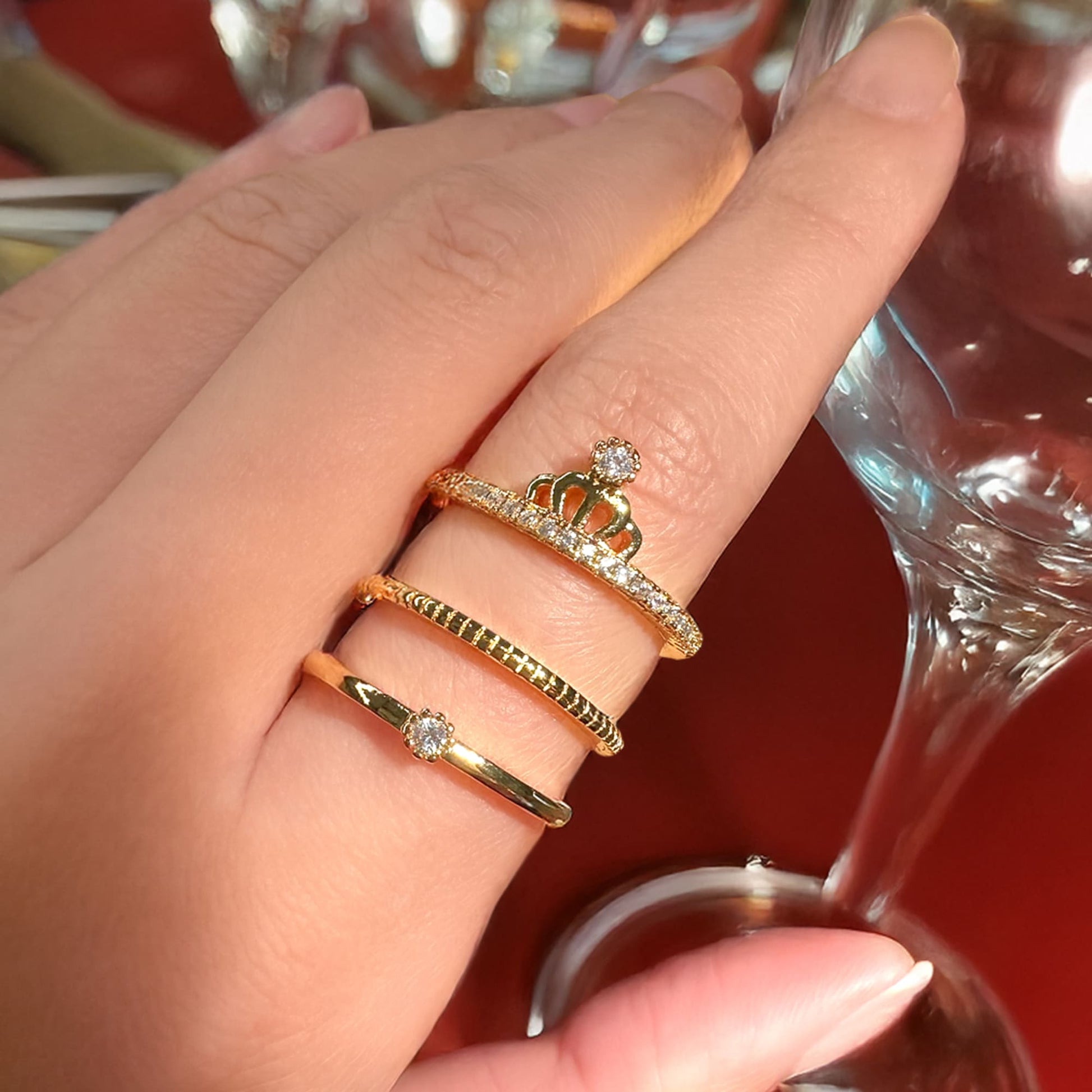 Famous Madonna Fashion Ring - 8