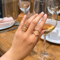 Famous Madonna Fashion Ring - 9