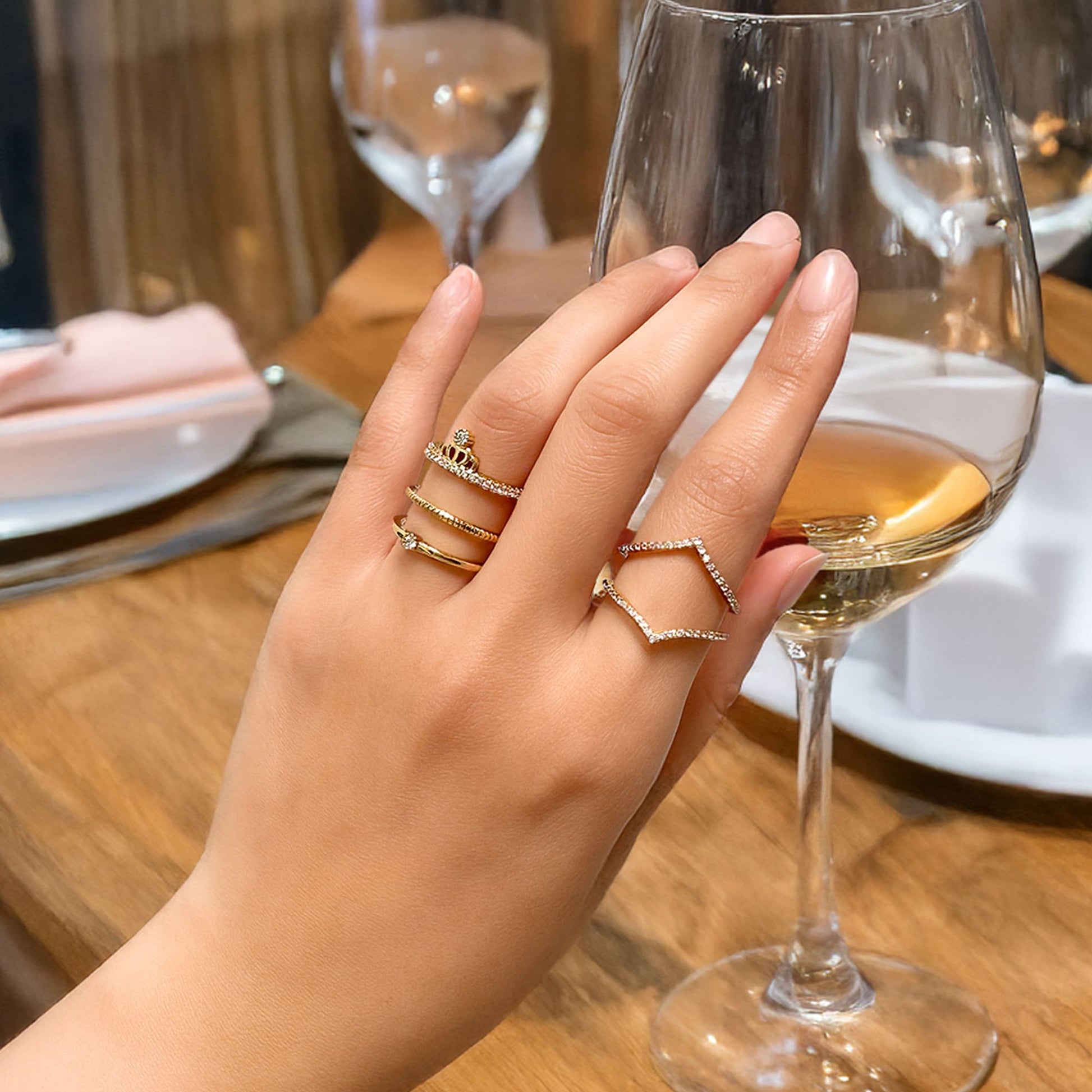 Famous Madonna Fashion Ring - 9
