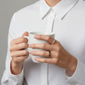 Ceres Timeless Ring Black Enamel Ring in Rose Gold - 13