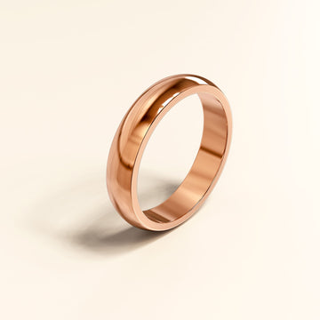 Louise Minimalist Rose Gold Ring