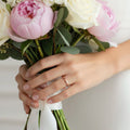 Louise Minimalist Rose Gold Ring - 7