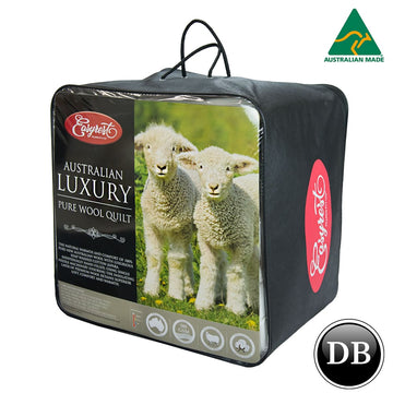 Easy Rest Australian Luxury 100% Pure Wool Quilt 500GSM