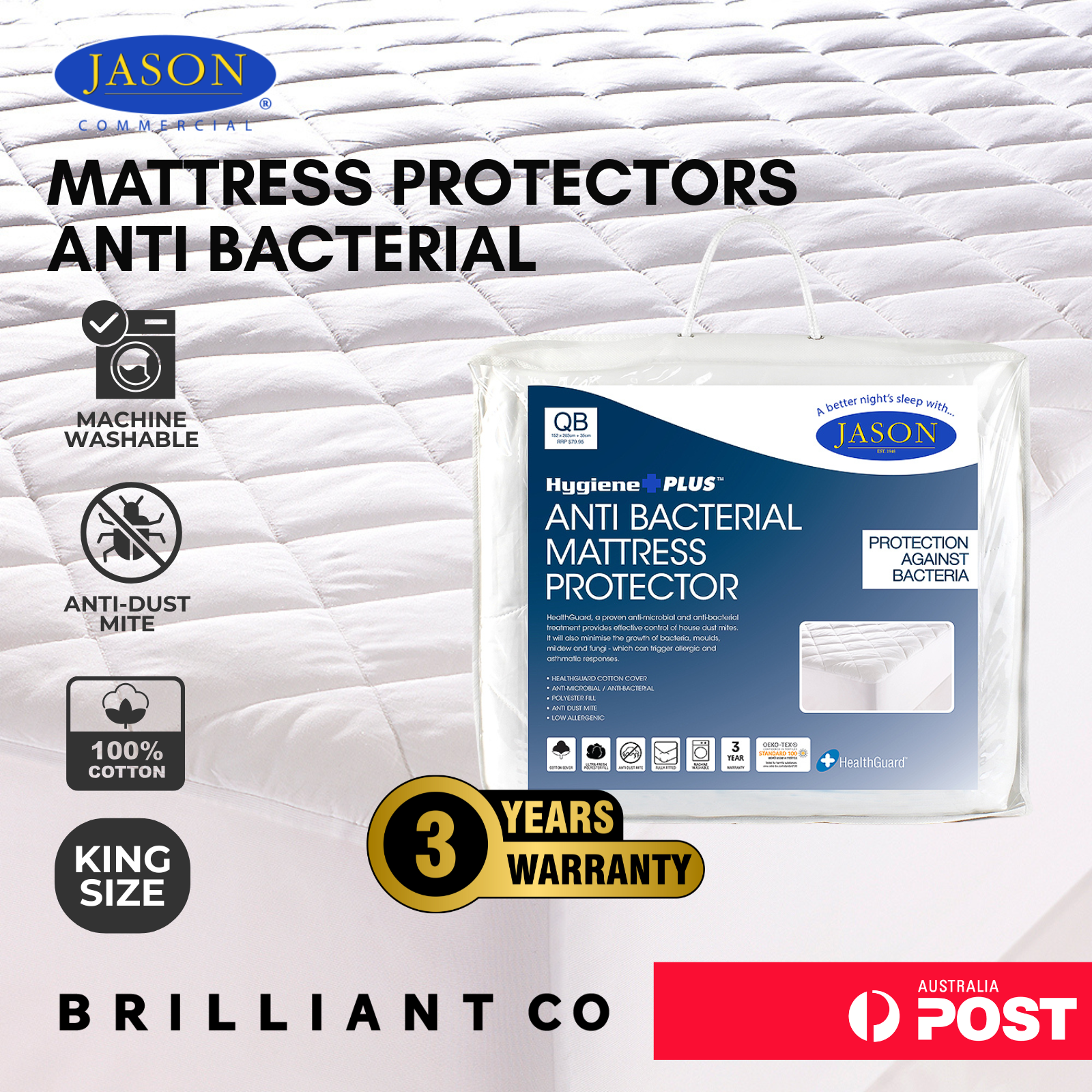 Mattress Protectors Anti Bacterial