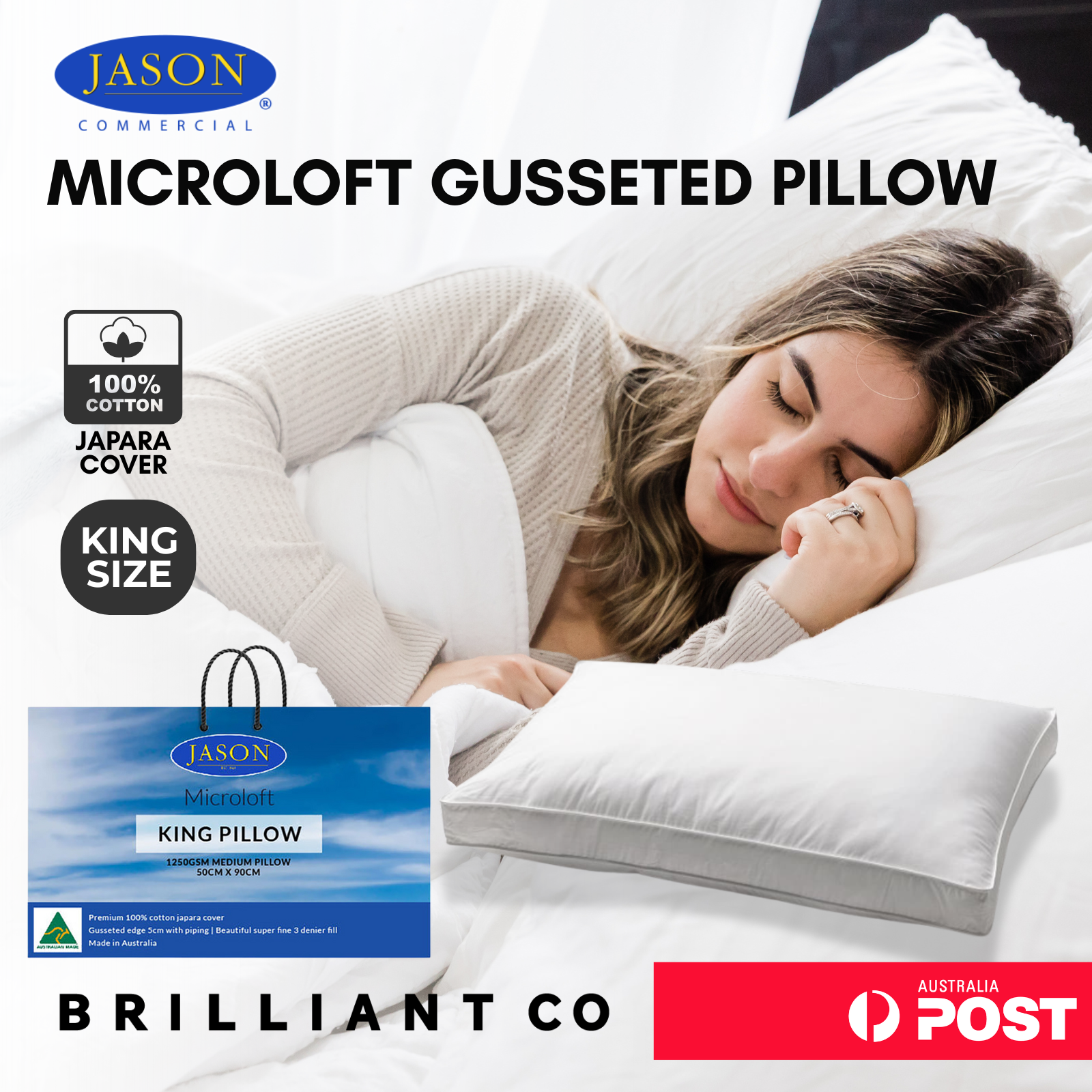 Jason Microloft Gusseted Pillow
