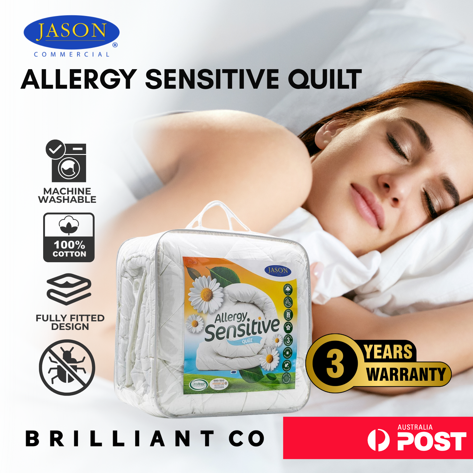 Jason Allergy Sensitive Quilt