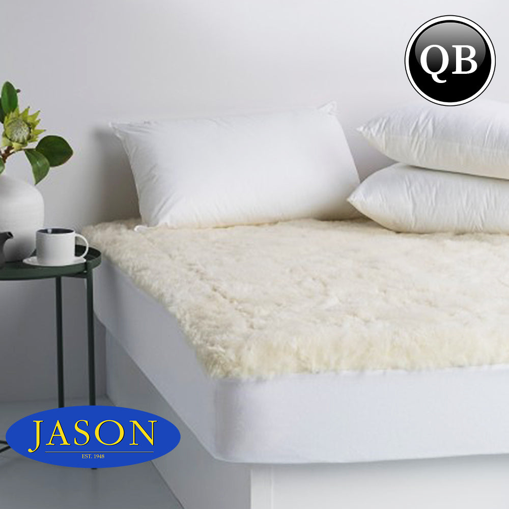 Jason Australian Wool Reversible Underlay 550gsm - Queen