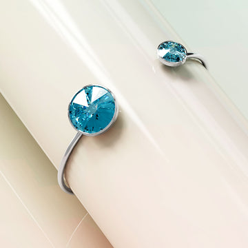 Serene Bangle Embellished With SWAROVSKI® Crystals