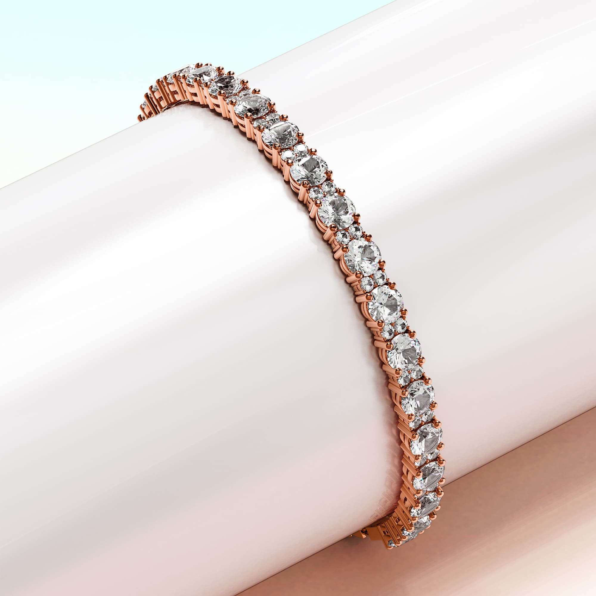 Sirius Brilliance Tennis Bracelet Embellished With SWAROVSKI® Crystals
