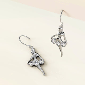 Lightning Spark Drop Earrings Embellished With SWAROVSKI® Crystals