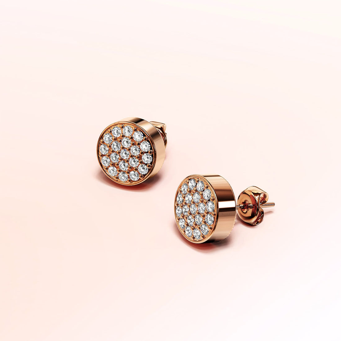 Pave Earrings Embellished With SWAROVSKI® Crystals