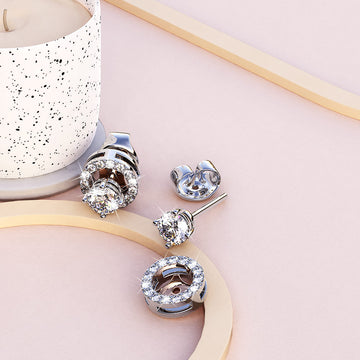 Monarch Earrings Embellished With SWAROVSKI® Crystals