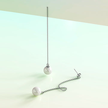 Katarina Pearl Drop Earrings Embellished With SWAROVSKI® Crystals Pearls