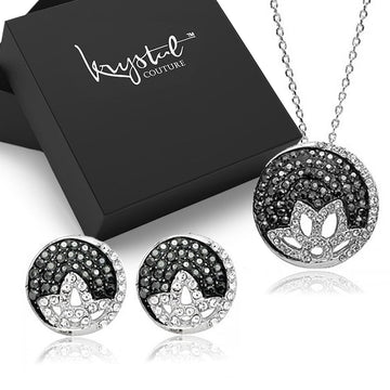 Boxed Phantom Necklace And Earrings Set
