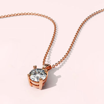 Krystal Couture Solitaire Pendant Necklace Embellished with SWAROVSKI® Crystals