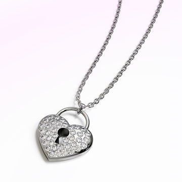 Secret Love Pendant Embellished With SWAROVSKI® Crystals