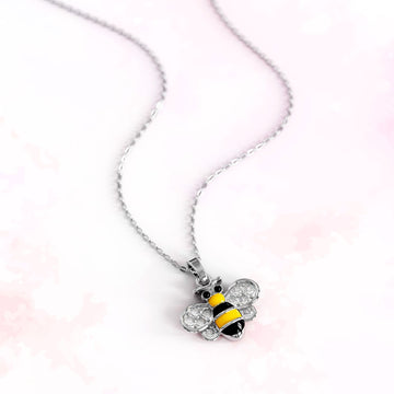 Krystal Couture Bumblebee Crystal Necklace
