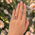 Spring Butterfly Ring Embellished With SWAROVSKI® Crystals - 3
