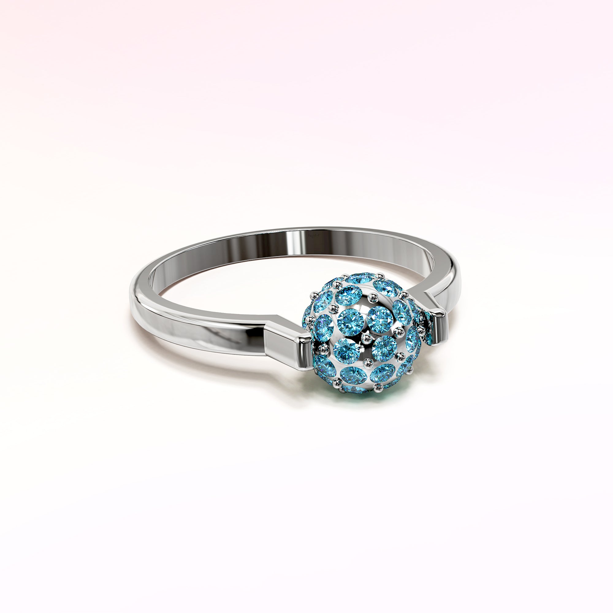 Tension Shamballa Ring Crystal Embellished With SWAROVSKI® Crystals