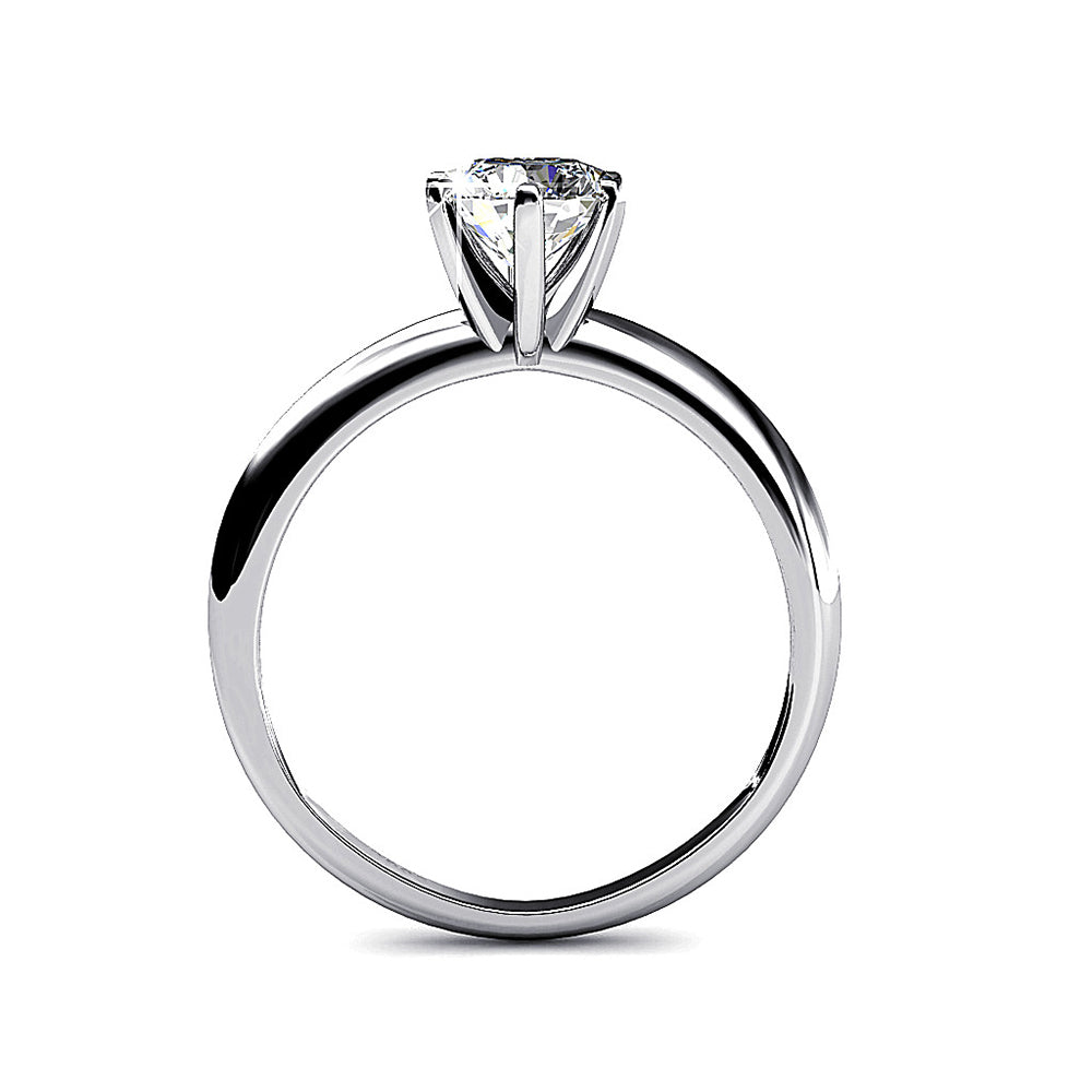 One In A Million Solitaire Ring Embellished With SWAROVSKI¬Æ Crystals
