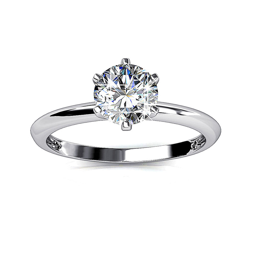 One In A Million Solitaire Ring Embellished With SWAROVSKI¬Æ Crystals