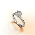 One In A Million Solitaire Ring Embellished With SWAROVSKI¬Æ Crystals