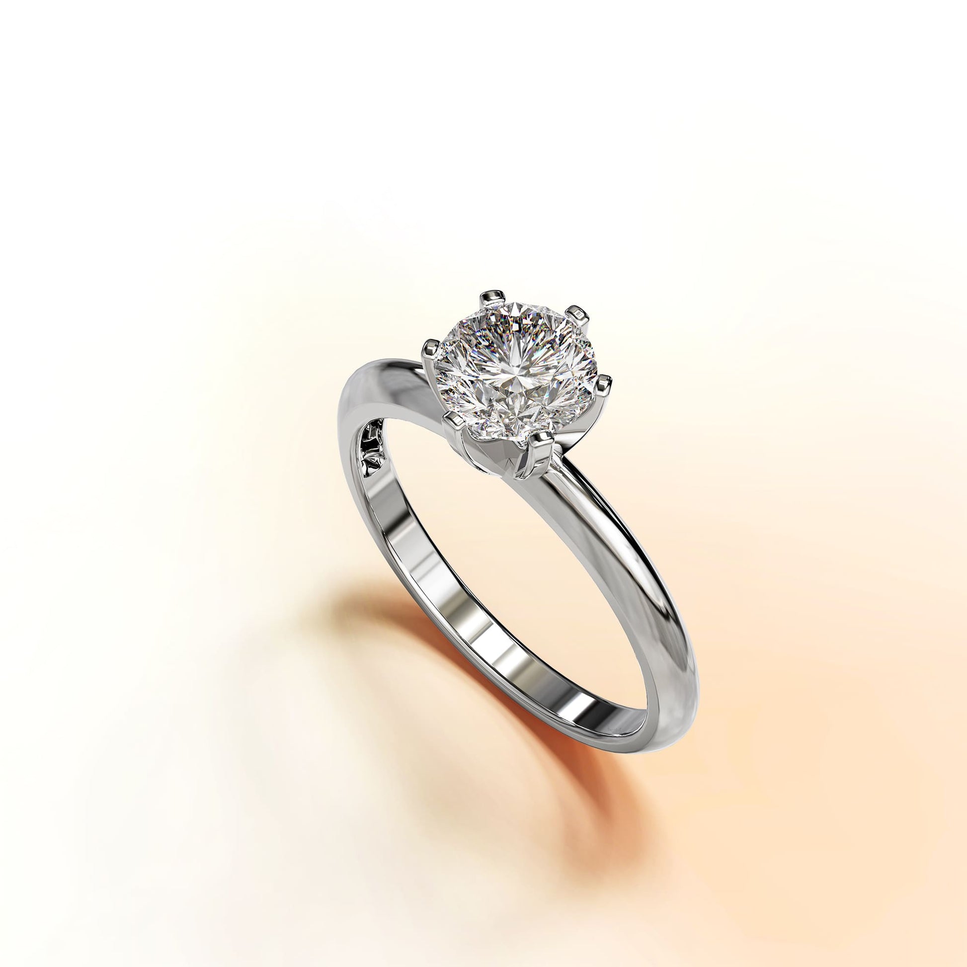 One In A Million Solitaire Ring Embellished With SWAROVSKI¬Æ Crystals