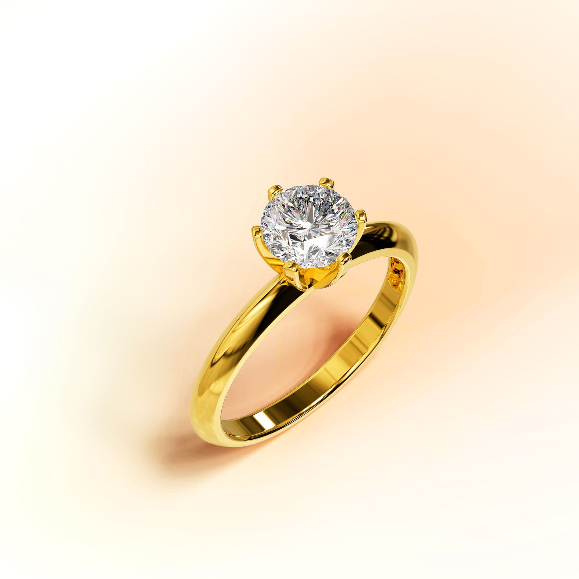 One In A Million Solitaire Ring Embellished With SWAROVSKI¬Æ Crystals