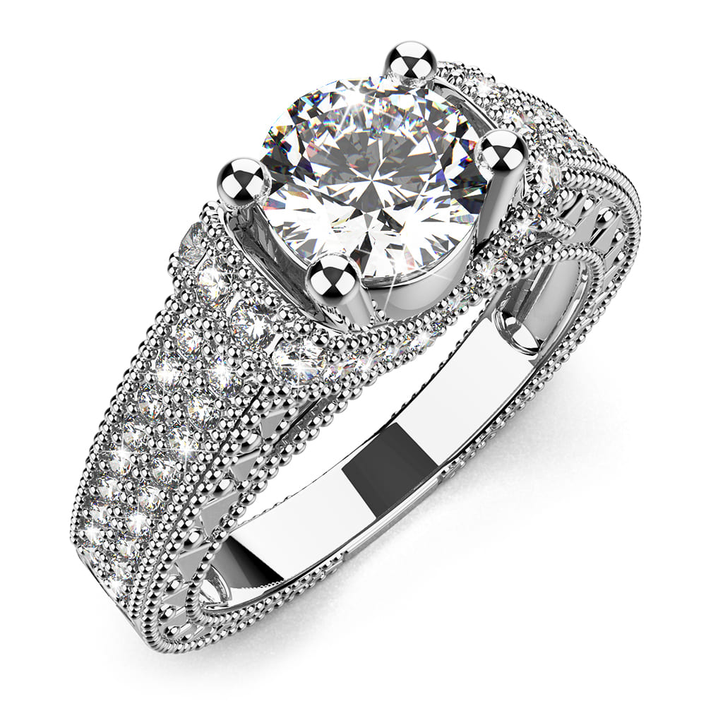 The Heirress Ring Embellished With SWAROVSKI¬Æ Crystals
