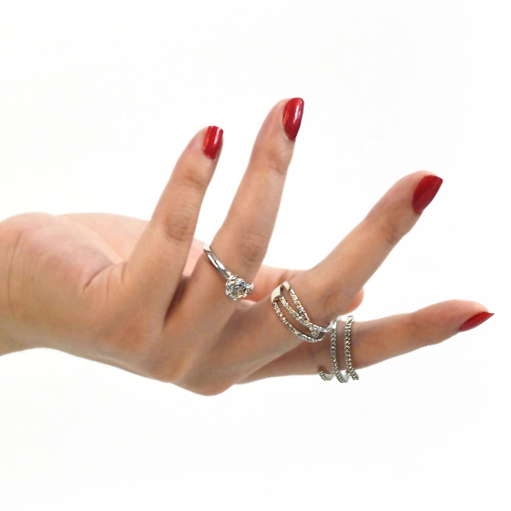 Soulmate Ring Embellished with  Swarovski® Crystals
